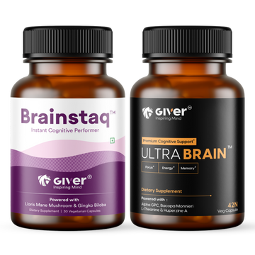 Brainstaq & Ultra Brain Advance Nootropic Supplements